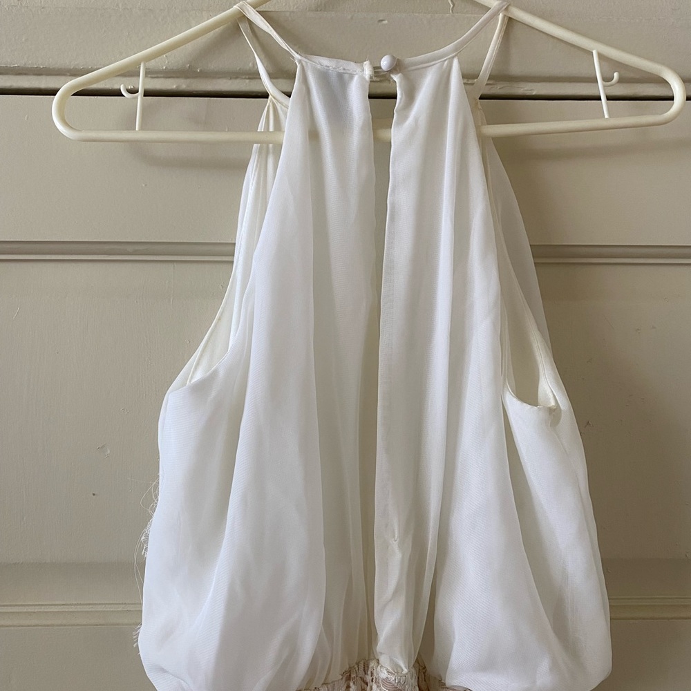 Windsor High Neck Silhouette Floor-Length Dress - Picture 4 of 5